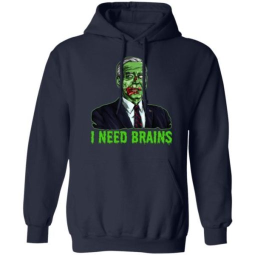 Joe Biden Zombie I Need Brains Shirt 2.jpg