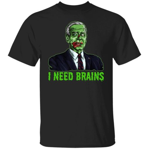 Joe Biden Zombie I Need Brains Shirt.jpg