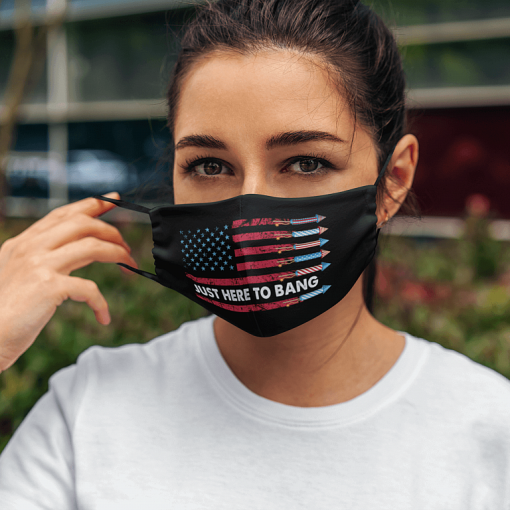 Just Here To Bang 4th Of July Fireworks Face Mask.png