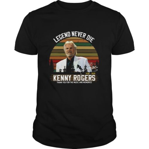 Kenny Rogers 1938 2020 Thank You For The Memories Shirt 1.jpg