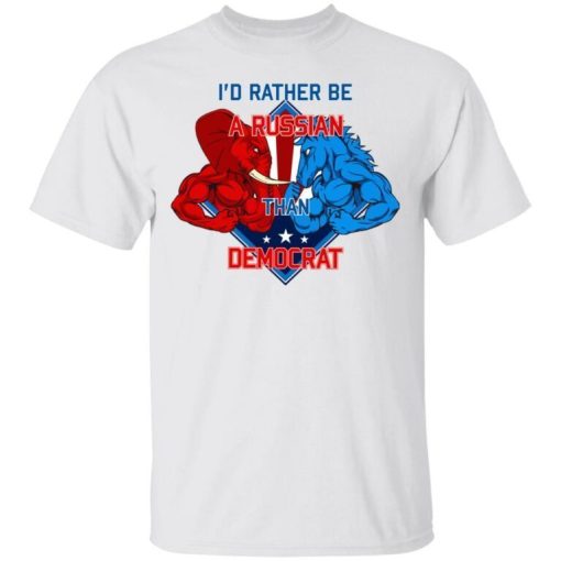 Keyvic Id Rather Be A Russian Than Democrat Shirt.jpg