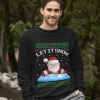 Let It Snow Cocaine Santa Adult Humor Funny Ugly Christmas Shirt.png