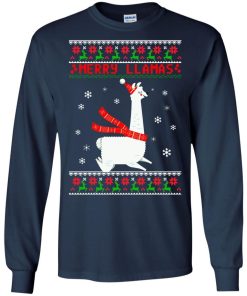 Merry Llamas Christmas Sweater 2.jpeg