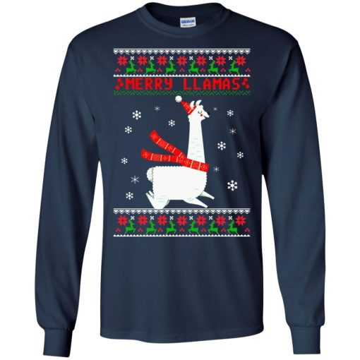 Merry Llamas Christmas Sweater 2.jpeg