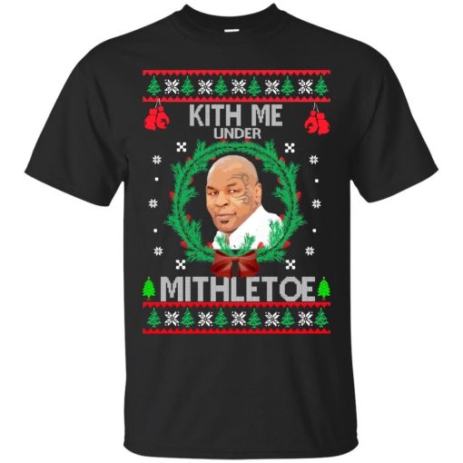 Mike Tyson Kill Me Under Th Mithletoe Christmas Shirt.jpeg