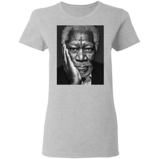 Morgan Freeman Photographed Death Before Dishonor Shirt 1.jpg