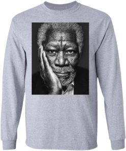Morgan Freeman Photographed Death Before Dishonor Shirt 2.jpg