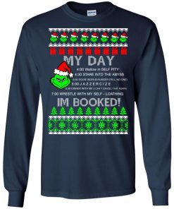 Mr Grinch My Day Im Booked Christmas Sweater 1.jpeg