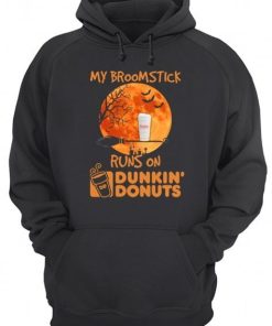 My Broomstick Runs On Dunkin Donuts Halloween Shirt 326005.jpg