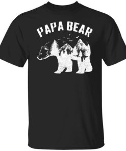 Papa Bear Best Dad Tshirt Fathers Day Father Pop Gifts Men Shirt.jpg