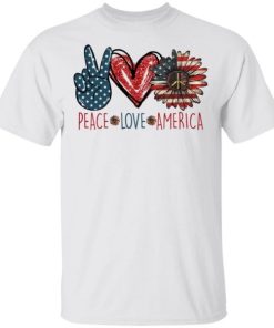 Peace Love America Hippie Sunflower 4th Of July T Shirt 16.jpg