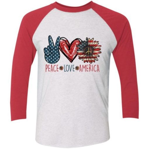 Peace Love America Hippie Sunflower 4th Of July T Shirt 20.jpg