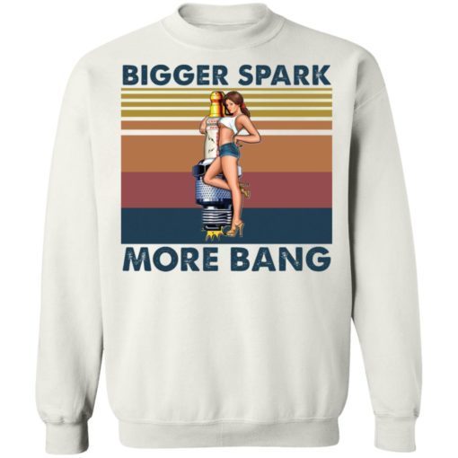 Plug Pinup Girl Bigger Spark More Bang Shirt 4.jpg