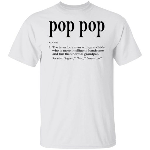 Pop Pop The Term For A Man With Grandkids Shirt.jpg