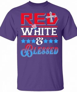 Red White And Blessed 4th Of July Patriotic America Shirt 2.jpg