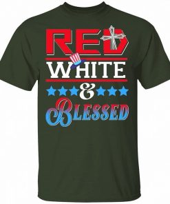 Red White And Blessed 4th Of July Patriotic America Shirt 5.jpg