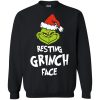Resting Grinch Face Mr Grinch Christmas Sweater.jpeg
