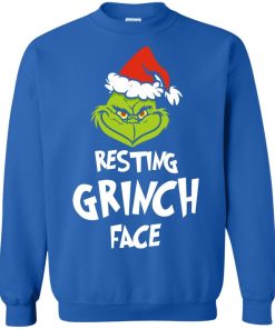 Resting Grinch Face Mr Grinch Christmas Sweater 4.jpeg
