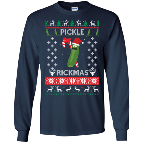 Rick And Morty Pickle Rickmas Christmas Shirt 2.png