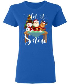 Santa Claus Reindeer Snowman Cocaine Let It Snow Shirt 1.jpg