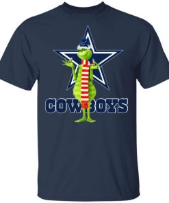 Santa Grinch Dallas Cowboys Christmas Shirt.jpg