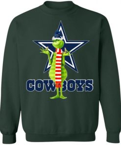 Santa Grinch Dallas Cowboys Christmas Shirt 4.jpg