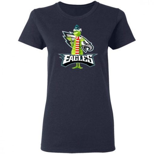 Santa Grinch Philadelphia Eagles Christmas Shirt 1.jpg