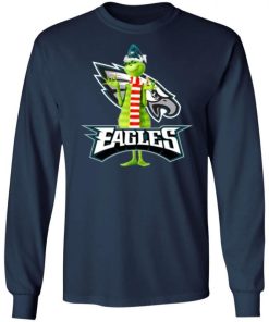 Santa Grinch Philadelphia Eagles Christmas Shirt 2.jpg