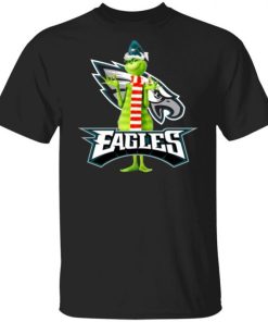 Santa Grinch Philadelphia Eagles Christmas Shirt.jpg