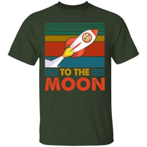 shiba dogecoin to the moon shirt 3