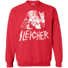 Sleigher Sweatshirt Metal Santa Christmas Sleigher Sweater Shirt