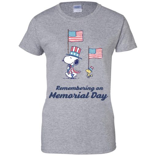 Snoopy 4th Of July Remembering On Memorial Day Shirt 4.jpg