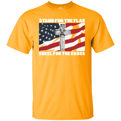 Stand For The Flag Kneel For The Cross Shirt 3.png