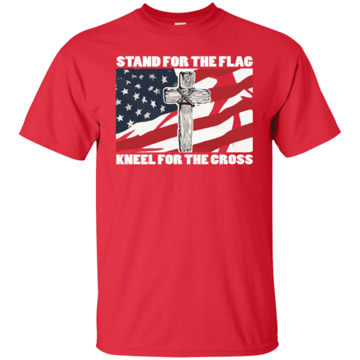 Stand For The Flag Kneel For The Cross Shirt 4.png
