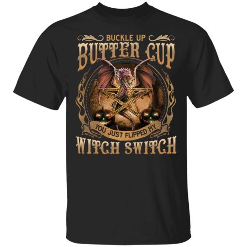 Stitch Buckle Up Buttercup You Just Flipped My Witch Switch Shirt.jpg