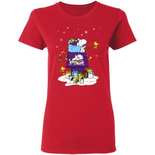 Tcu Horned Frogs Santa Snoopy Wish You A Merry Christmas Shirt 1.jpg