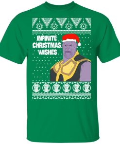 Thanos Infinite Christmas Wishes Marvel Avengers Ugly Sweatshirt Shirt