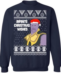 Thanos Infinite Christmas Wishes Marvel Avengers Ugly Sweatshirt