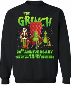 The Grinch 20th Anniversary Thank You For The Memories Shirt 1.jpg