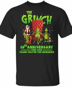 The Grinch 20th Anniversary Thank You For The Memories Shirt.jpg