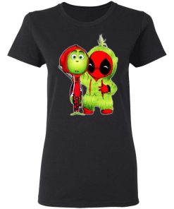 The Grinch And Deadpool Baby Christmas Shirt 1.jpg