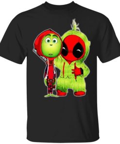 The Grinch And Deadpool Baby Christmas Shirt.jpg