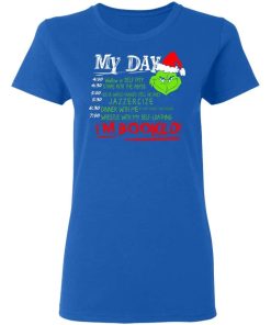 The Grinch My Day Im Booked Christmas T Shirts 1.jpg