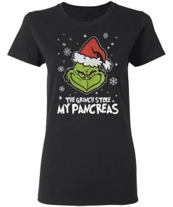 The Grinch Stole My Pancreas Christmas Shirt 1.jpg