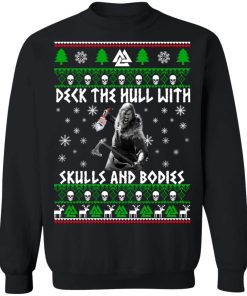 Viking Deck The Hull With Skulls And Bodies Christmas Shirt.jpg
