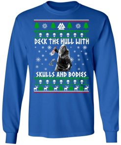 Viking Deck The Hull With Skulls And Bodies Christmas Shirt 3.jpg
