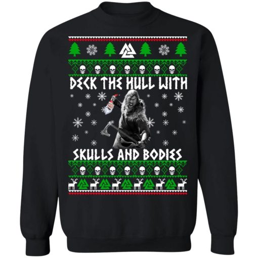 Viking Deck The Hull With Skulls And Bodies Christmas Shirt.jpg
