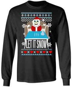 Walmart Cocaine Santa Elf Let It Snow Shirt.png