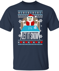 Walmart Cocaine Santa Elf Let It Snow Sweater Shirt.png