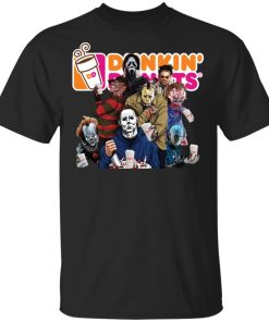 Horror characters Dunkin' Donuts shirt